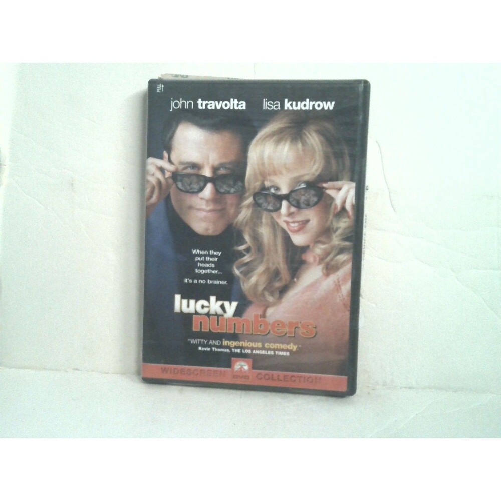 Lucky Numbers DVD 2001 Paramount Pictures Lisa Kudrow